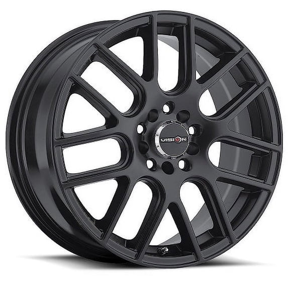 Vision Cross 16x7 5x114.3/5x120 38et Matte Black Wheel