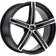 thumbnail image 1 of 16x7 Vision 469 Boost Black Machined Wheel 5x100 (38mm), 1 of 2