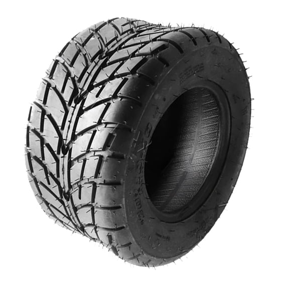 16x8-7 ATV Go Kart Vacuum Tire, 4PLY Tubeless 7" Highway Tread Tire, Road Quad Scooter for Electric ATV, Buggy, Four Wheeler, Beach Kart, Mini Truck