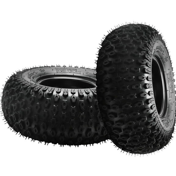 16x8-7 ATV Go Kart Wheel 200/55-7 16x8x7 7 Inch Wheel Tire Tubeless with Rim 4 Bolt Pattern 110mm Spacing for UTV Quad Golf Cart Lawn Mower Dune Buggy 4 Wheeler Drift Trike Taotao SunL (2)