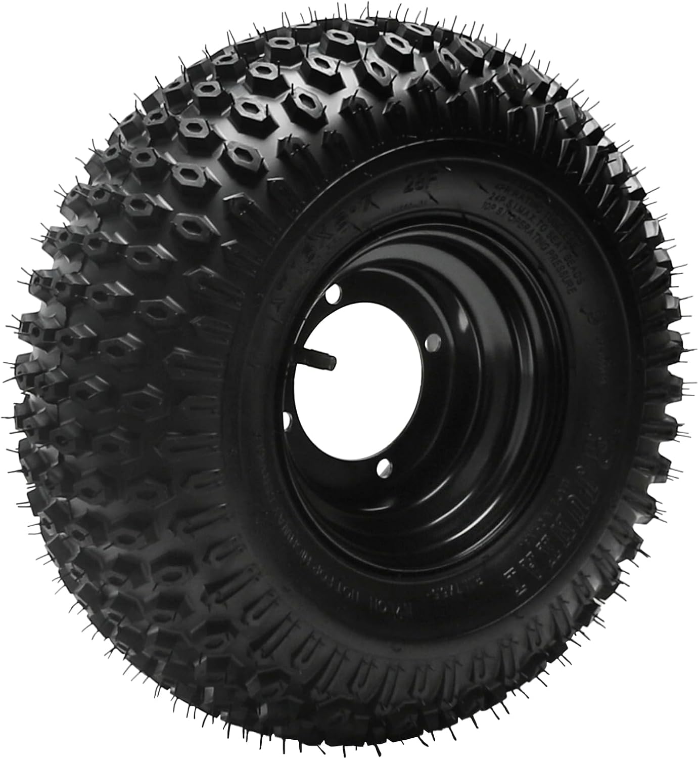 16x8-7 ATV Tires with Rims Wheel 4 Bolt 200/55-7 16x8.00-7 16x8x7 Tire ...