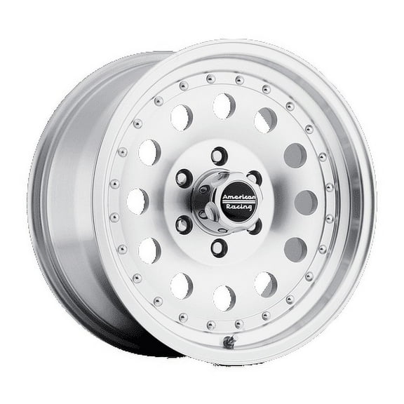 American Racing AR62 Outlaw II, 16x8 Wheel with 5 on 4.5 Bolt Pattern - Machined With Clear Coat - AR626865 Wheel Rim