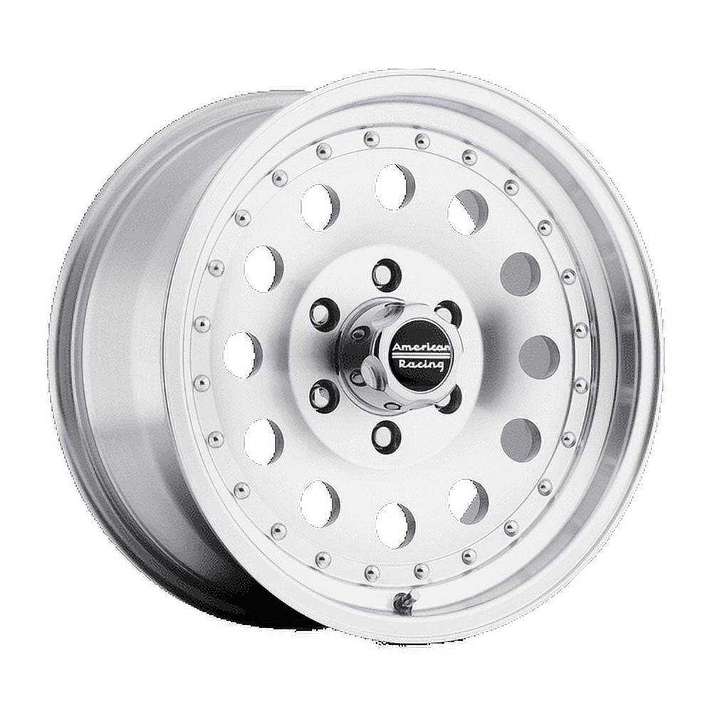 16x8 American Racing AR62 OUTLAW II Machined Wheel 6x5.5 (0mm)