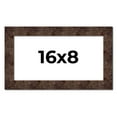 thumbnail image 1 of 16x8 Frame Brown Burl Real Wood Picture Frame Width 1.625 Inches | Interior Frame Depth 0.5 Inches, 1 of 8