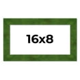 thumbnail image 1 of 16x8 Frame Green Burl Solid Wood Picture Frame | 1.75 Inches Moulding Width | Interior Frame Depth, 1 of 8