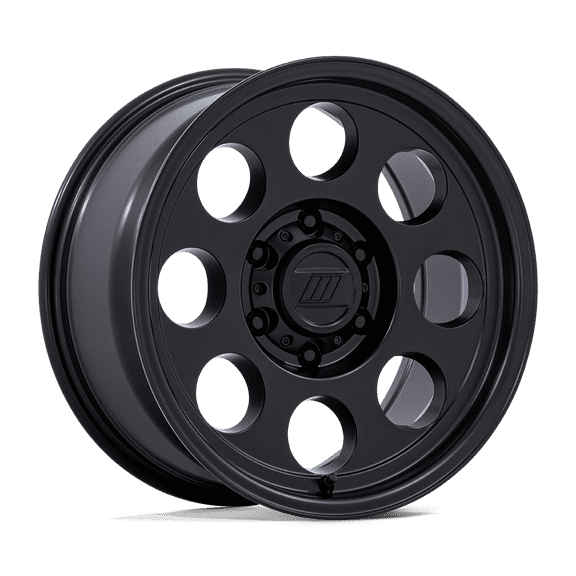 16x8 Pro Comp PA201 Heritage Matte Black Wheel 6x5.5 (0mm)