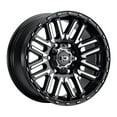 thumbnail image 1 of 16x8 Vision 348 Nexus Gloss Black Machined Face Wheel 5x5 (0mm), 1 of 2