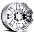 thumbnail image 1 of 16x8 Vision Off-Road 375 Warrior Chrome Wheel 6x5.5 (0mm), 1 of 2