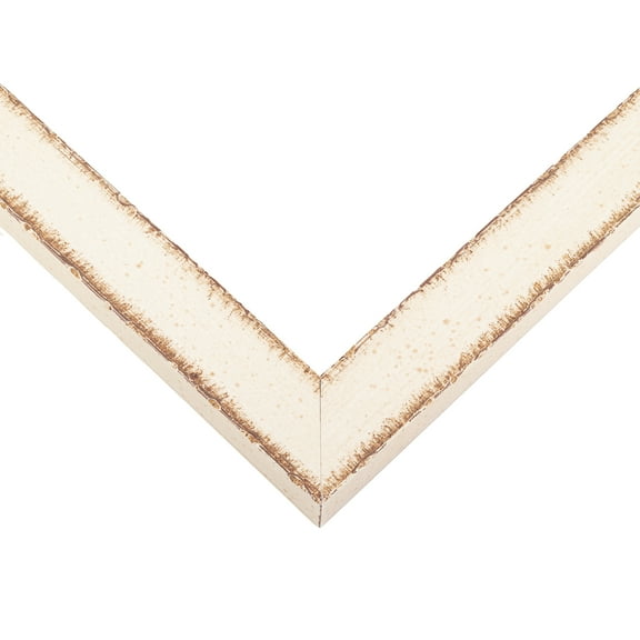 16x9 Frame White Real Wood Picture Frame Width 1.25 inches | Interior Frame Depth 0.5 inches |