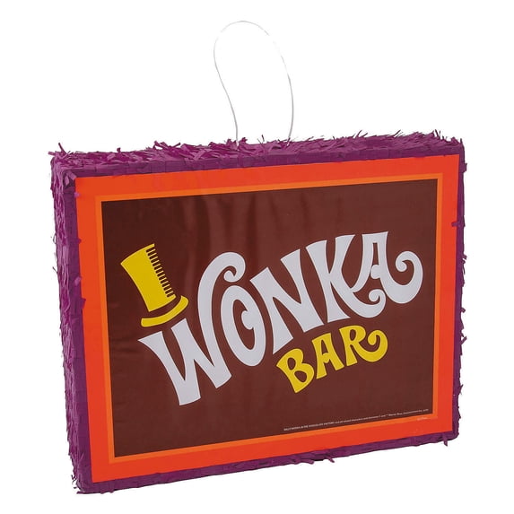 17 1/2" x 13 3/4" Willy Wonka and the Chocolate Factory Tissue Paper Piñata Decoration