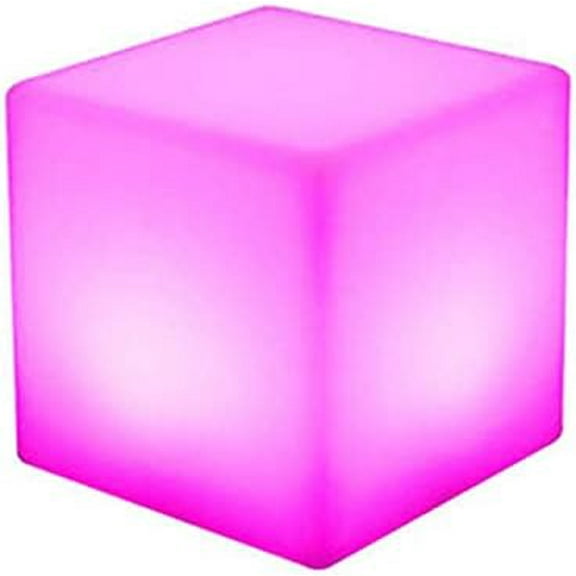 17.12IN led cUBE sEAT nIGHT lIGHT mOOD lAMP led cUBE cHAIR lIGHT cHANGE 16 rgb aDJUSTABLE lIGHT cOLORS 4 lIGHT mODES rEMOTE cONTROL nIGHT lIGHT mOOD pARTY dECORATION lIGHTING