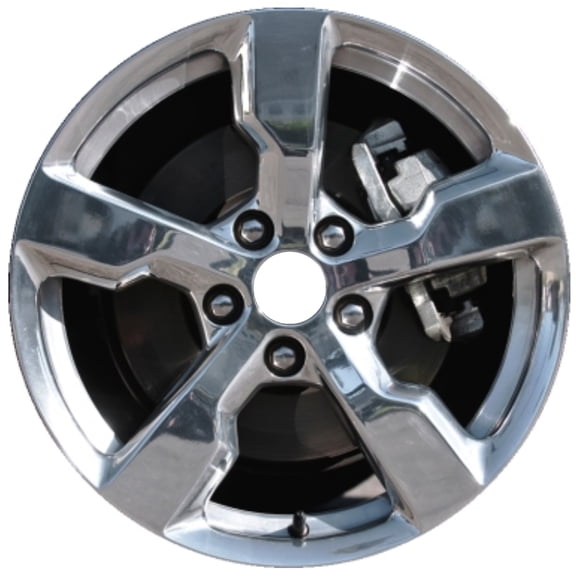 17" 17x7" Reconditioned OEM Polished Aluminum Wheel Rim for 2011-2015 Chevrolet Volt
