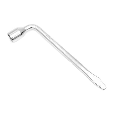 Extendable 4-Way Lug Wrench Set – 17/19/21/23mm Sockets, Heavy-Duty Car Tire Iron