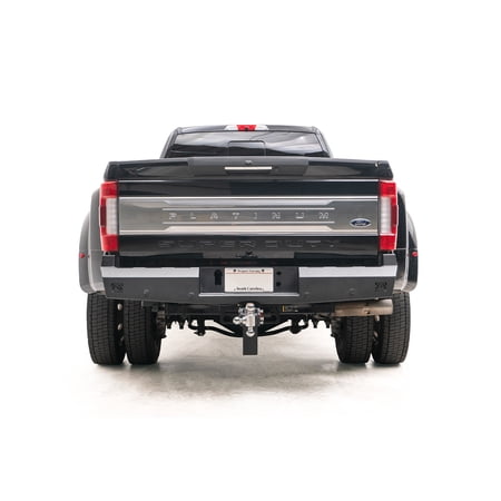 17-19 F250/F350 Red Steel Rear Bumper Fits select: 2017-2022 FORD F250, 2019-2020 FORD F350