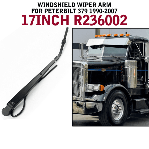 17.2" Windshield Wiper Arm #R236002 Compatible with Peterbilt 379 1990-2007