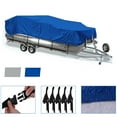 thumbnail image 1 of 17-20Ft Boat Cover Heavy Duty Blue Potoon Rain Snow Dust Resistant Protection Up to 96 inch, 1 of 9