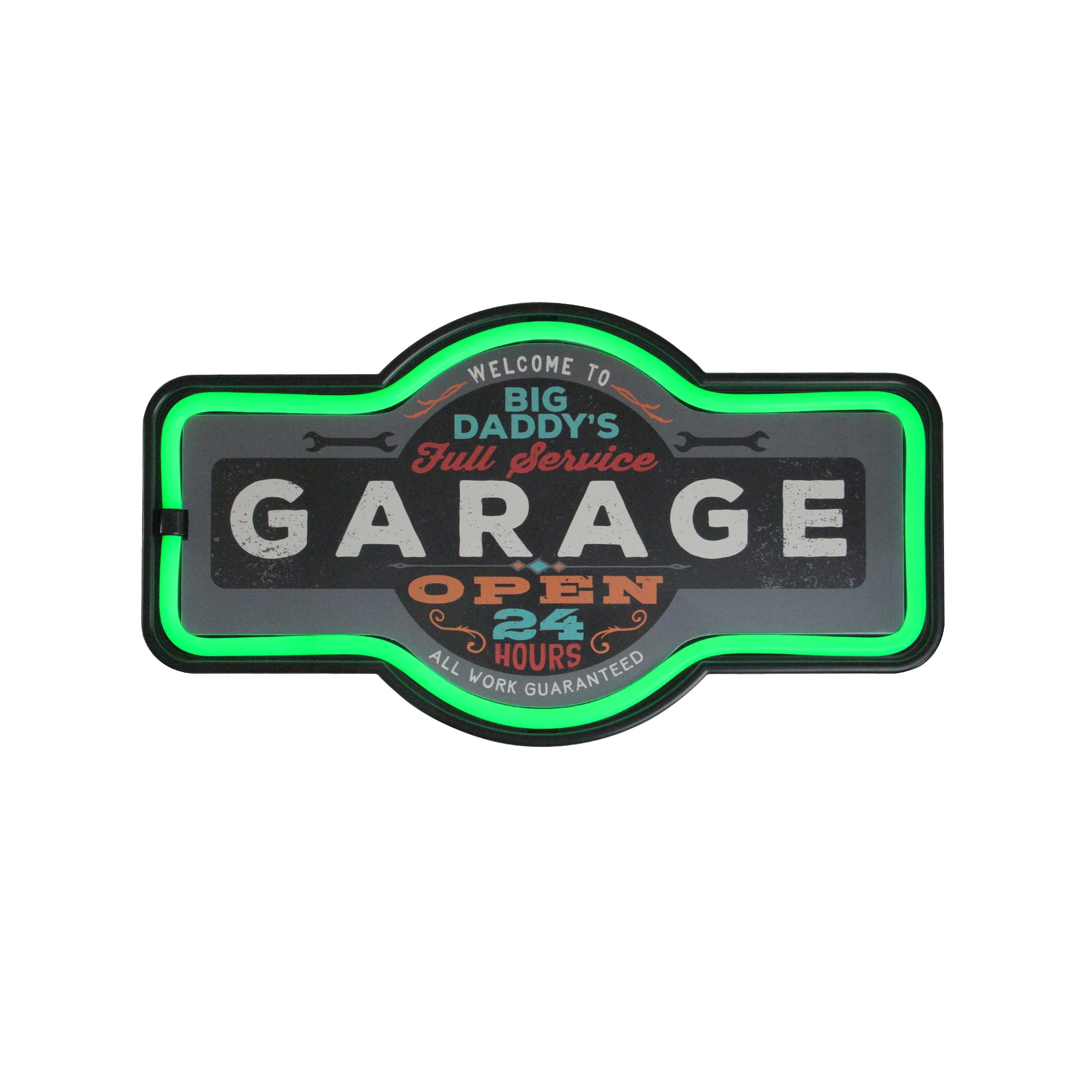 Garage Neon Sign Led Lights Car Repair Shop Neon LED Sign Game Room Decor  Wall Automotive