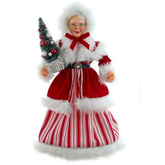 17.25 in. Kringle Klaus Peppermint Mrs. Claus