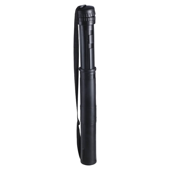 17-29.7'' Telescoping Art and Poster Tube Adjustable Shoulder Strap Water Resistant Document Tube for Canvas Artwork