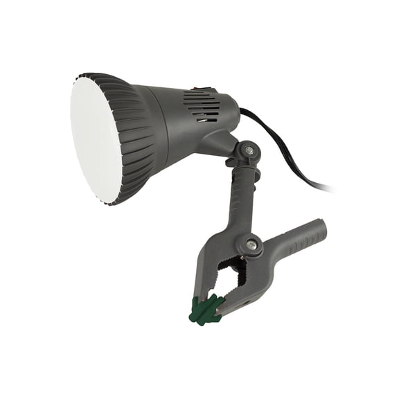17.29 PPF 13W LED Grow Light with 6ft Cord and Clamp, Full Spectrum