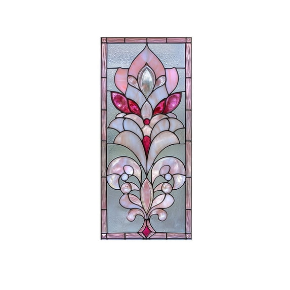 17.2x39.37inch Geometric Pattern Dazzling Window Stickers,PVC Waterproof and Dustproof Window Decals, Static Cling Window Film Non-Adhesive Removable Stickers for Bedroom Living Room Decoration