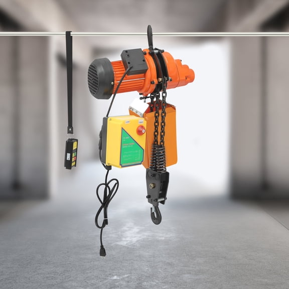 17.322.8In 1300W Aluminum Alloy Wireless Electric Hoist 1102.31LBS Lifting Capacity For Factory