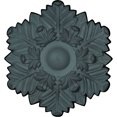 thumbnail image 1 of 17 3/8"OD x 1 3/4"P Bremen Ceiling Medallion, Hand-Painted Americana, 1 of 8