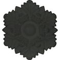 thumbnail image 1 of 17 3/8"OD x 1 3/4"P Bremen Ceiling Medallion, Hand-Painted Black Pearl, 1 of 8