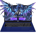 thumbnail image 1 of 17.3" FHD 144Hz AI Laptop 32GB RAM 2TB SSD AMD Ryzen AI 370 (50 TOPS NPU) with Radeon 890M GPU-USB 4.0 eGPU Support-100W PD Professional Local AI Workstation Blue, 1 of 7