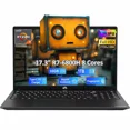 thumbnail image 1 of 17.3" Gaming Laptop, AMD Ryzen 7 6800H 8 Cores 16GB DDR5 RAM 1TB SSD AMD Radeon 680M GPU-Computer with 100W Type-C (Beat i7-12700H, Up to 4.7GHz) Backlit Keyboard, Fingerprint, 1 of 7