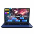 thumbnail image 1 of 17.3" Gaming Laptop AMD Ryzen 7 8745HS 32GB DDR5 RAM 1TB SSD (8C/16T, up to 4.9GHz) Radeon 780M Graphics Business Computer with 100W Type-C B USB-C 4.0, 1 of 6