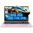 thumbnail image 1 of 17.3" IPS FHD Business RoseGold Laptop, 12th Gen Intel Core i3-1215U (Beat i5-1135G7, Up to 4.4GHz), 32GB RAM 1TB SSD, Fingerprint, Backlit Keyboard, Wi-Fi 6, USB3.2, Long Battery Life, Win 11, 1 of 8