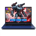thumbnail image 1 of 17.3" IPS FHD Gaming Laptop 16GB DDR5 RAM 512GB SSD AMD Ryzen 7 8745HS (8 Cores Up to 4.9GHz) with AMD Radeon 780M Graphics 100W Type-C Fast Charger Backlit Keyboard Fingerprint Blue, 1 of 7