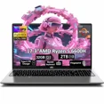 thumbnail image 1 of 17.3" IPS FHD-Gaming-Laptop, 32GB DDR5 RAM 2TB SSD AMD Ryzen 5 6600H 6 Cores (Beat i7-1165G7, Up to 4.5GHz) Radeon 660M GPU-Computer with 100W Type-C Backlit Keyboard Fingerprint, 1 of 6