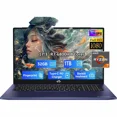 thumbnail image 1 of 17.3" IPS FHD-Gaming-Laptop, 8 Cores AMD Ryzen 7 6800H 32GB DDR5 RAM 1TB SSD (Beat i7-12700H, Up to 4.7GHz) AMD Radeon 680M GPU-Computer with 100W Type-C Backlit Keyboard, Fingerprint, 1 of 7
