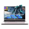 thumbnail image 1 of 17.3" IPS FHD-Gaming-Laptop, AMD Ryzen 5 6600H 6 Cores 32GB DDR5 RAM 2TB SSD (Beat i7-1165G7, Up to 4.5GHz) Radeon 660M GPU-Computer with 100W Type-C Backlit Keyboard Fingerprint, 1 of 6