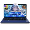 thumbnail image 1 of 17.3" IPS FHD Gaming Laptop, Business Laptops, 8 Cores AMD Ryzen 7 6800H 32GB DDR5 RAM 2TB SSD (Beat i7-12700H, Up to 4.7GHz) AMD Radeon 680M GPU-Computer with 100W Type-C Fingerprint Blue, 1 of 7