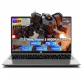 thumbnail image 1 of 17.3" IPS FHD Laptop, AMD Ryzen 5 6600H 6 Cores 16GB DDR5 RAM 1TB SSD (Beat i7-1165G7, Up to 4.5GHz) Radeon 660M GPU-Computer with 100W Type-C Backlit Keyboard Fingerprint Win 11, 1 of 6