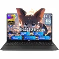 thumbnail image 1 of 17.3" IPS FHD-Laptop, Intel 6 Cores I3-1215U 32GB RAM 1TB SSD (Beat R5 7520U, Up to 4.4GHz) Student-Computer with 65W Type C Backlit Keyboard Fingerprint, for Home and Business, 1 of 6