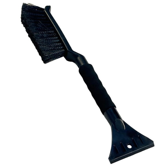 17.32 Inch Snow Brush and Ice Scrapers for Car Windshield,Scratch Free Bristle Head Brush & Tough Window Snow Scraper,Foam Grip,Ice Removal Winter Car Accessories