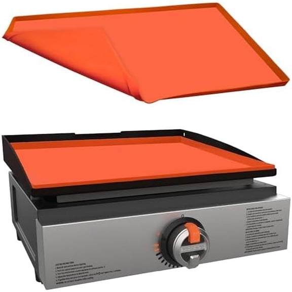 17" Premium Silicone Griddle Mat for Blackstone 17 Inch Grill, Heavy Duty Food Grade Silicone Griddle Cover, Keep Your Grill Clean and Rust-Free All Year Long