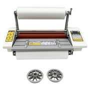 17.3in A2 High Speed Hot Cold Roll Laminator Singe Double Sides Thermal Laminating Machine 110V