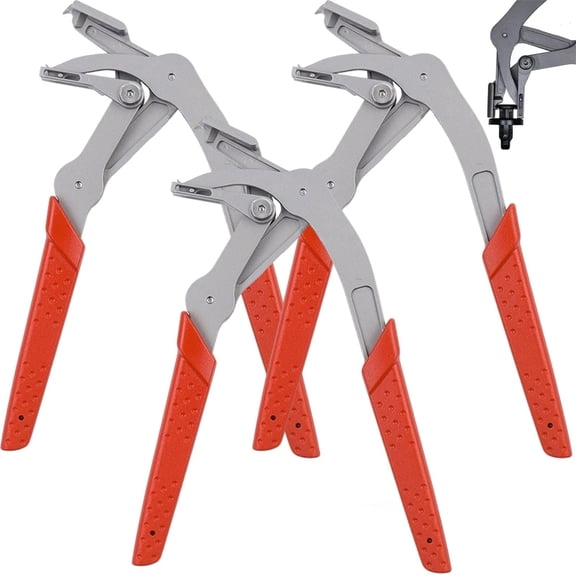 17-4 Stainless Steel Car Panel Clip Pliers, Non-destructive Automotive Plastic Rivet Remover, Plastic Fastener Removal Tool, For Door Panels, Trim Clips, Rivets, And Interior Panels (3 Pcs)