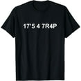 thumbnail image 1 of 17'5 4 7R4P / It's A Trap With Numbers T-Shirt, 1 of 3