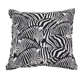 17.5" Abstract Zebra Throw Pillow by Ashland - Summer Home Decor
