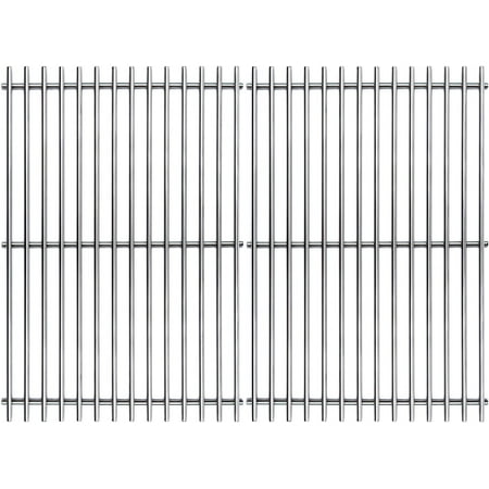17.5" Gas Grill Grate for Weber Spirit 300 Series Grill, 7638 7639 Stainless Steel Cooking Grates Replacement for Weber Spirit 700, Silver/Gold/Platinum B & C, Genesis 1000-3500