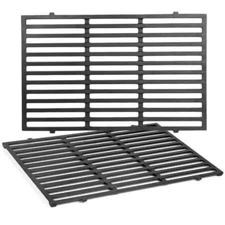 17.5" Grill Grates Replacement Parts for Weber Spirit I & Spirit II 300 Series, 7638 Cast Iron Parts for Spirit E/S-310, E/S-320, E/S-330, 17.5 x 11.9 Inch, 2-Pack$$Garden & Patio