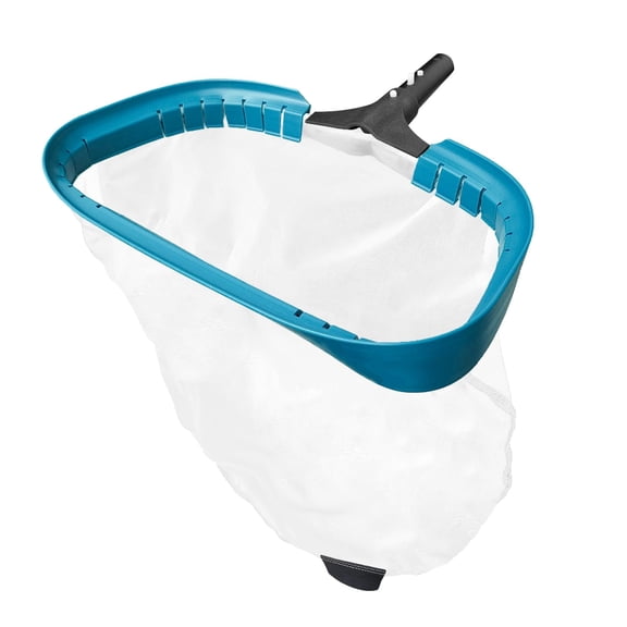 17.5" Heavy Duty Ultra Fine Mesh Pool Pollen & Sand Skimmer Rake, Aluminum Frame Deep Nylon Net, Pool Net for Above Ground & In-ground Swimming Pools (No Pole)