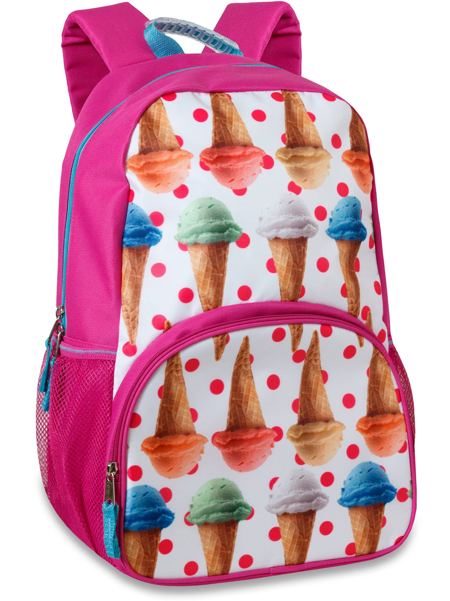 17.5 Inch Ice Cream Cones Photo Real Backpack - image 1 of 3