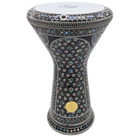 17.5'' NG2.0 Gemma Darbuka Doumbek With Green Mother of Pearl Gawharet El Fan